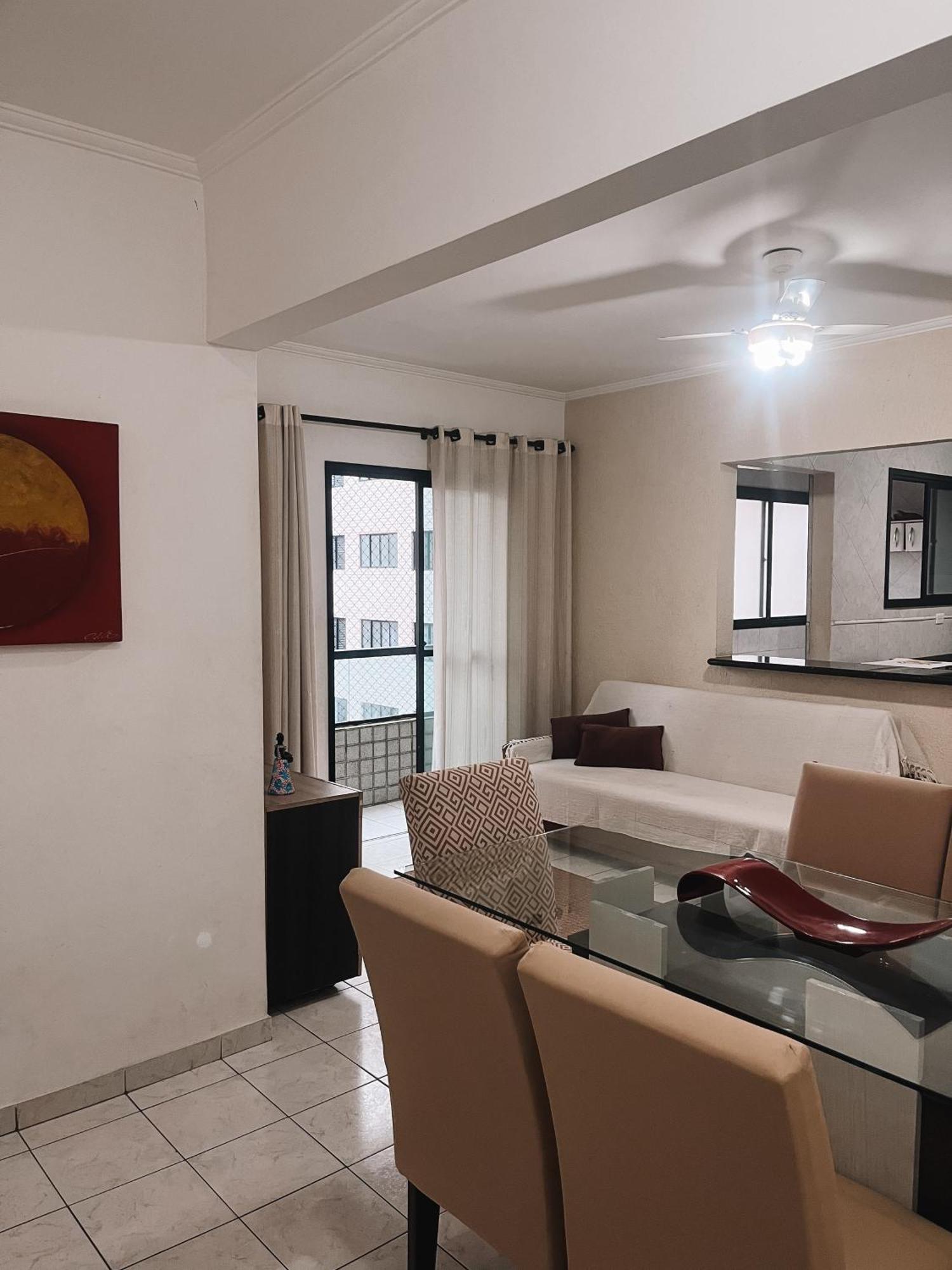 Apartamento Vila Tupy - Ar Condicionado - Praia Grande Buitenkant foto