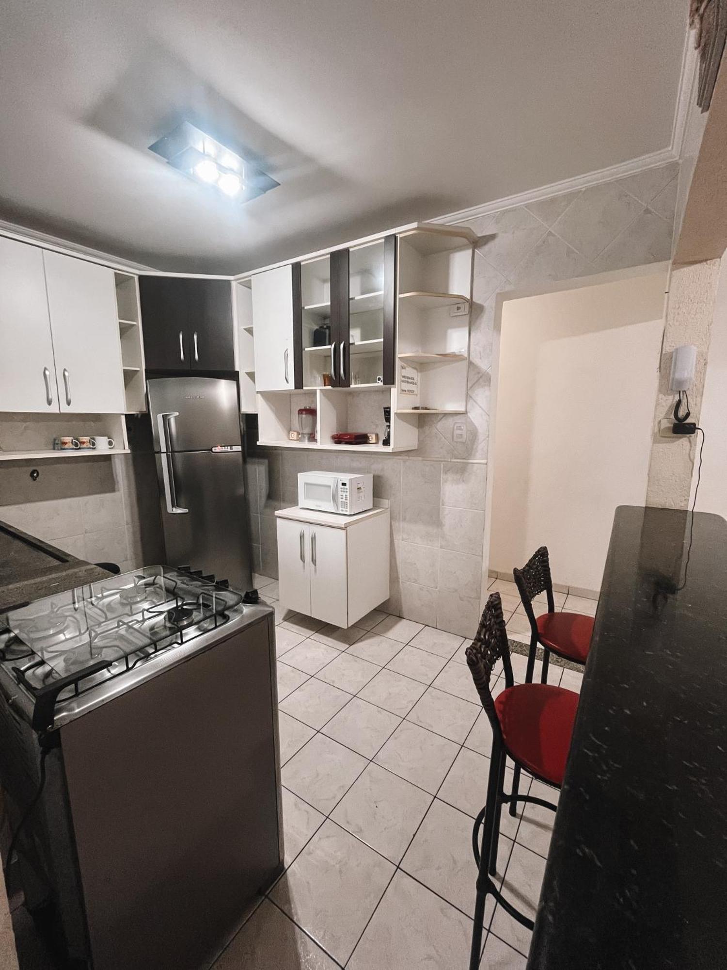 Apartamento Vila Tupy - Ar Condicionado - Praia Grande Buitenkant foto