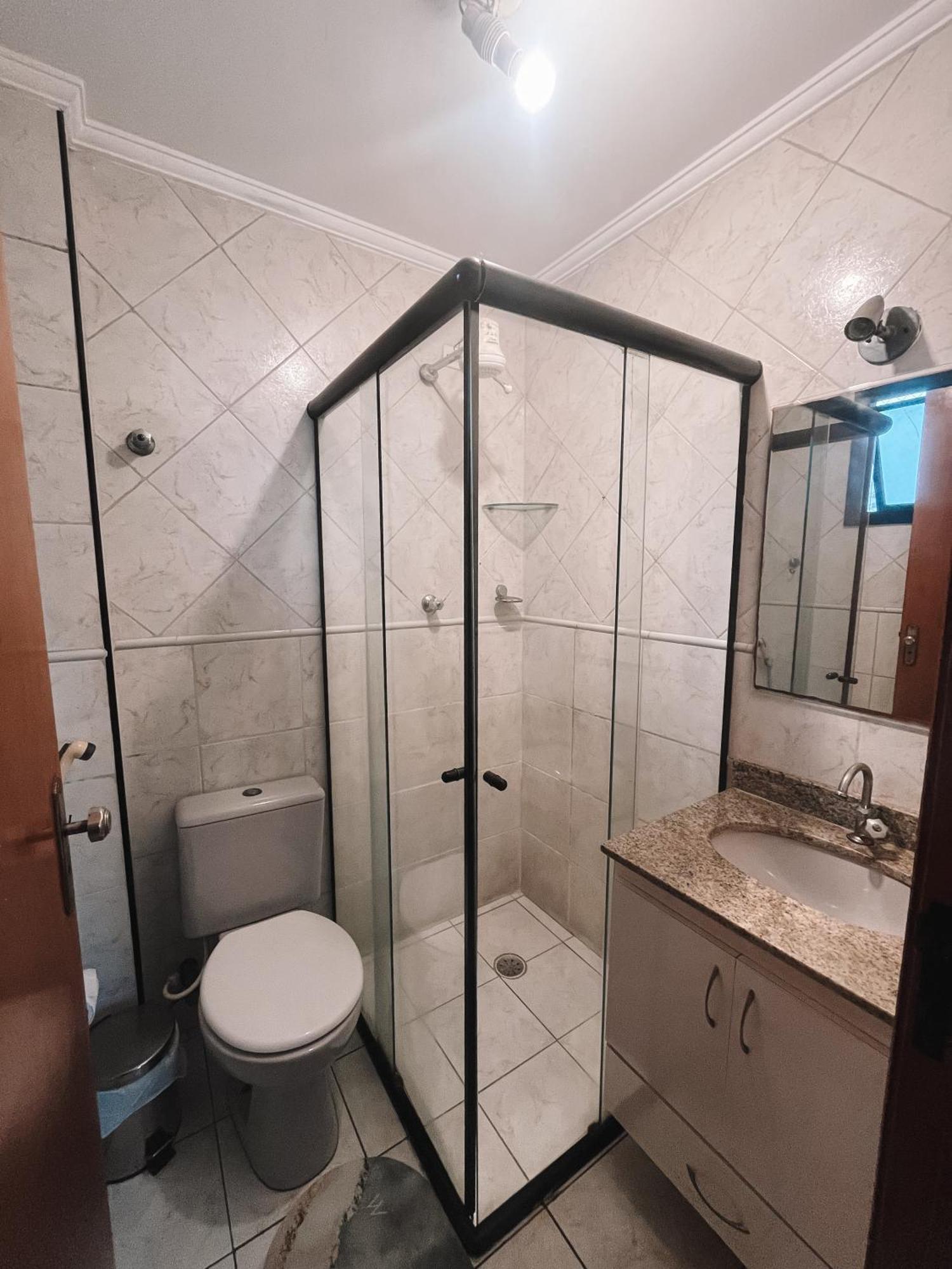 Apartamento Vila Tupy - Ar Condicionado - Praia Grande Buitenkant foto